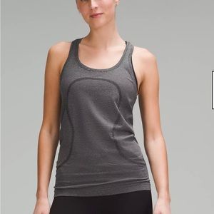 Lululemon grey tank top size 6